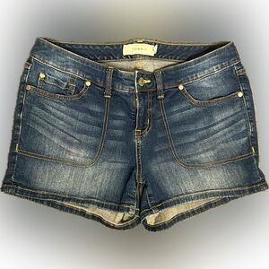 Torrid Mid Rise Jean Shorts 12